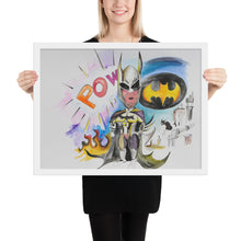 Load image into Gallery viewer, Framed BatMan Print