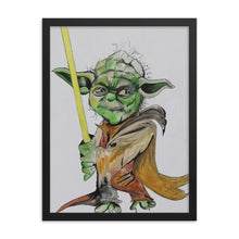 Load image into Gallery viewer, Framed Print-Yoda