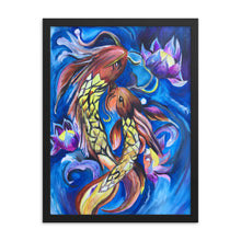 Load image into Gallery viewer, Framed Print Koi Fish