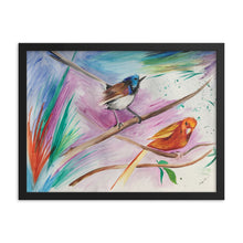 Load image into Gallery viewer, Framed Print Love Birds