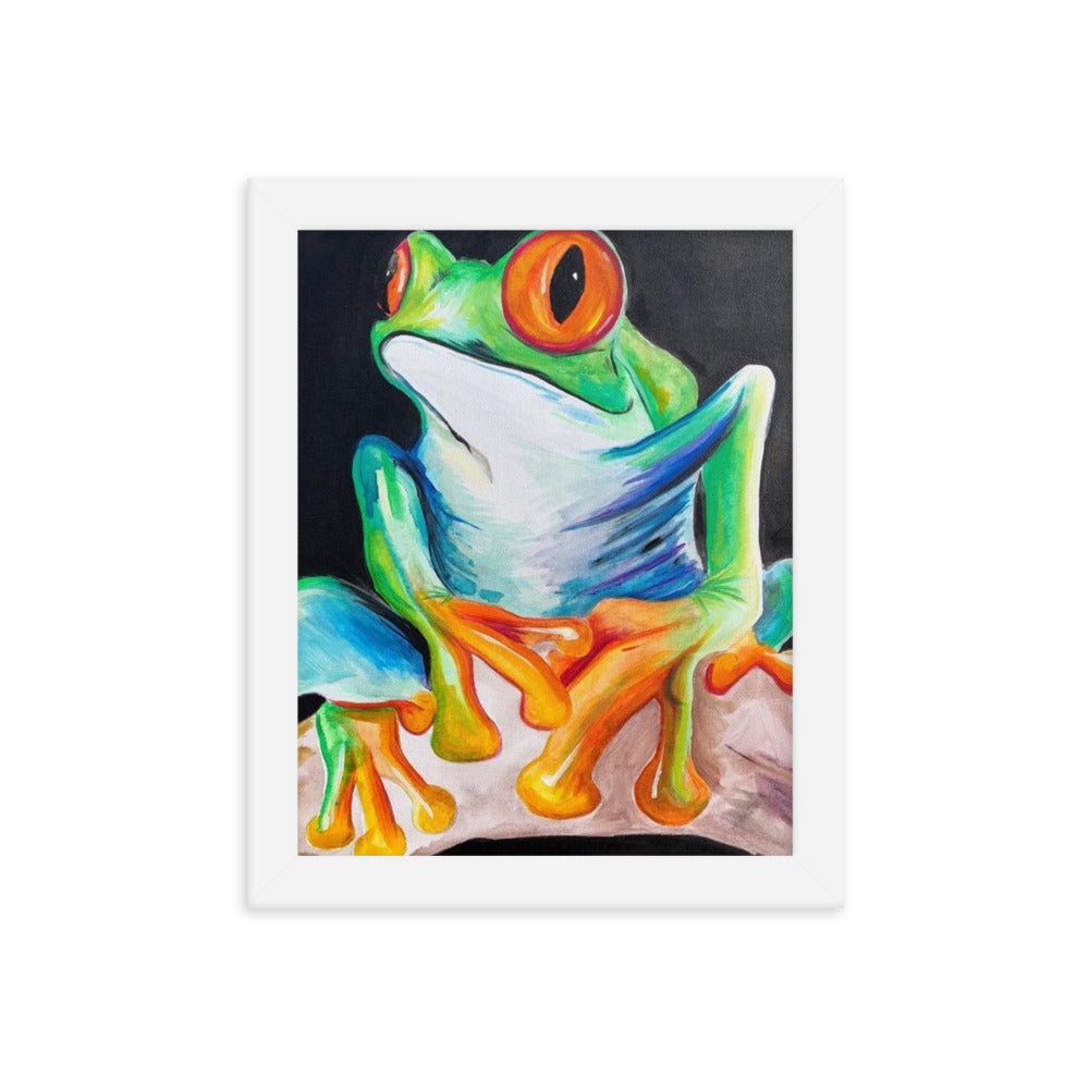 Framed Kambo Frog
