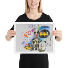 Load image into Gallery viewer, Framed BatMan Print