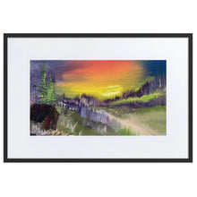 Load image into Gallery viewer, Brown Cabin Matte Paper Framed Poster With Mat