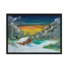 Load image into Gallery viewer, Framed matte paper poster