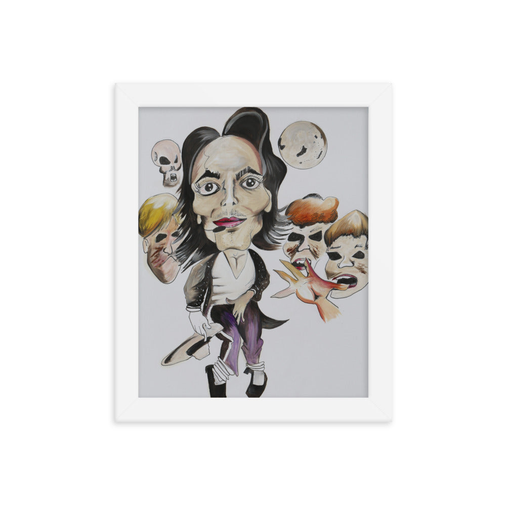 Framed Print-Micheal Jackson 