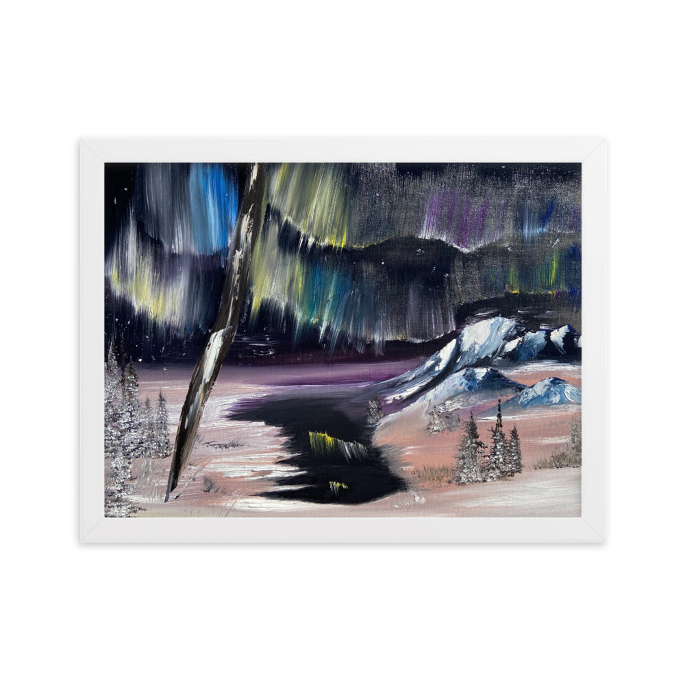 Northern Lights Framed Print