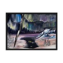 Load image into Gallery viewer, Northern Lights Framed Print