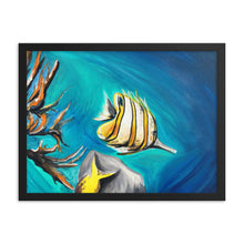 Load image into Gallery viewer, Framed poster-Fish 2