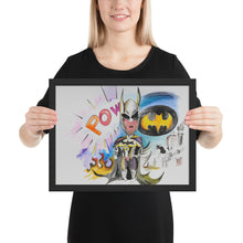 Load image into Gallery viewer, Framed BatMan Print