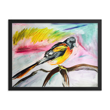Load image into Gallery viewer, Framed Bird Print