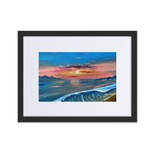 Load image into Gallery viewer, Matte Paper Framed Poster With Mat