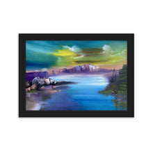 Load image into Gallery viewer, Framed matte paper poster