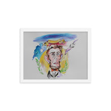 Load image into Gallery viewer, Framed Lincoln Poster