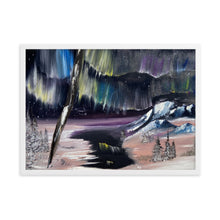 Load image into Gallery viewer, Northern Lights Framed Print