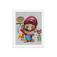 Load image into Gallery viewer, Framed Mario Print