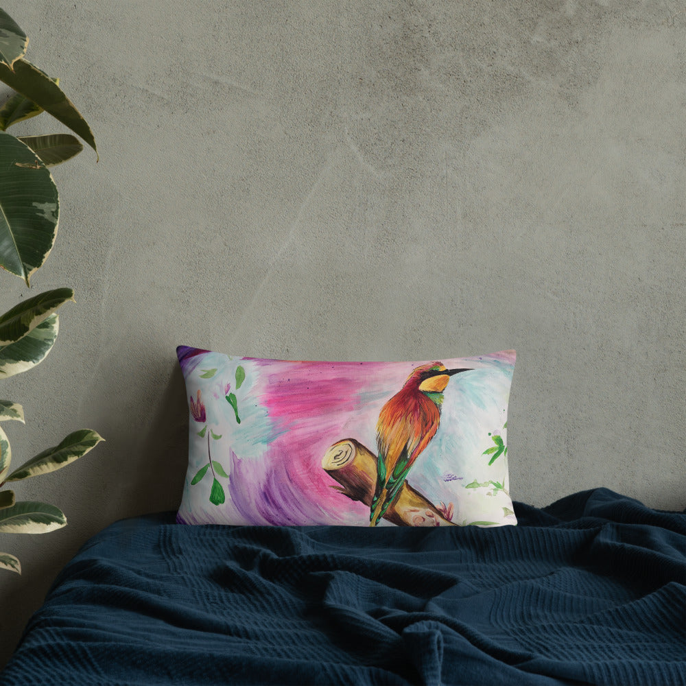Basic Pillow-Tropical Bird