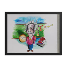 Load image into Gallery viewer, Framed E=mc2 Print