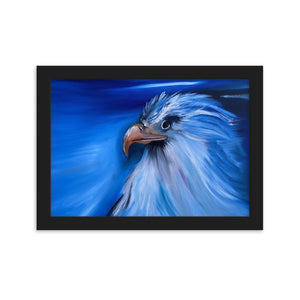 Eagle Framed matte paper poster