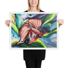 Load image into Gallery viewer, Framed Print-Betta Fish