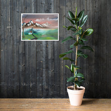 Load image into Gallery viewer, Framed matte paper poster