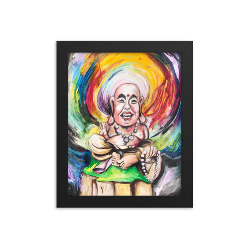 Framed Budda Print