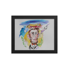 Load image into Gallery viewer, Framed Lincoln Poster