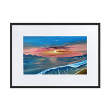 Load image into Gallery viewer, Matte Paper Framed Poster With Mat