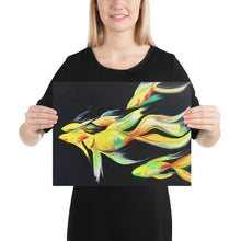 Load image into Gallery viewer, Yellow Fish Prints