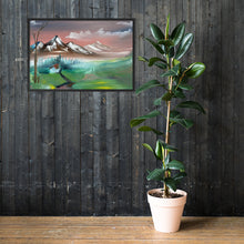 Load image into Gallery viewer, Framed matte paper poster