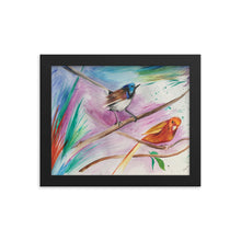 Load image into Gallery viewer, Framed Print Love Birds