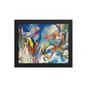 Framed poster-Sea Life