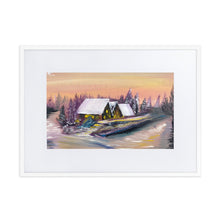 Load image into Gallery viewer, Matte Paper Framed Poster With Mat