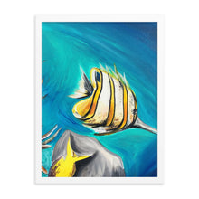 Load image into Gallery viewer, Framed poster-Fish