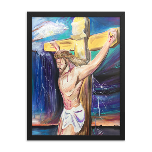 Framed Print- Jesus