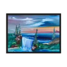 Load image into Gallery viewer, Framed matte paper poster