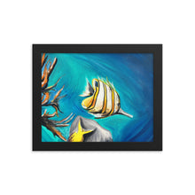 Load image into Gallery viewer, Framed poster-Fish 2