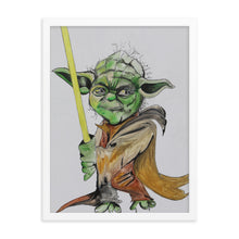 Load image into Gallery viewer, Framed Print-Yoda