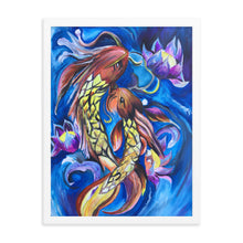 Load image into Gallery viewer, Framed Print Koi Fish