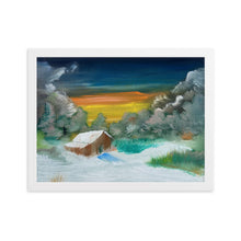 Load image into Gallery viewer, Framed matte paper poster