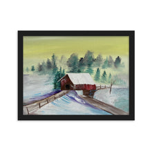 Load image into Gallery viewer, Framed Print Cabin