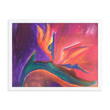 Load image into Gallery viewer, Framed Bird of Paradise Print