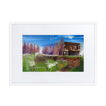 Load image into Gallery viewer, Matte Paper Framed Print Rustic Barn With Mat