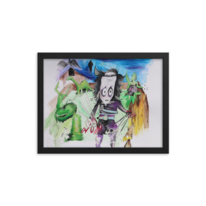 Framed Print-EdwaRD