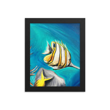 Load image into Gallery viewer, Framed poster-Fish